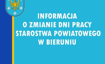 Ogłoszenie Starosty Bieruńsko-Lędzińskiego